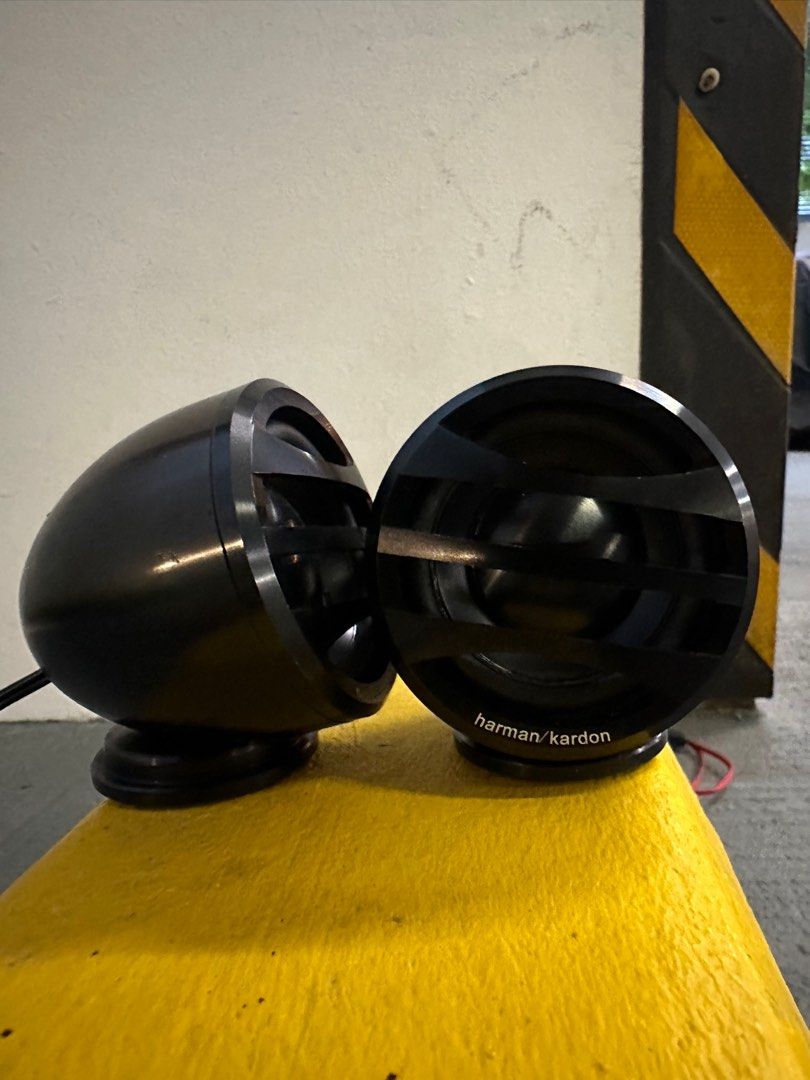 Harman / Kardon full range tweeter and Steg 2 piece speaker , Car