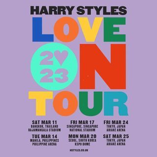 WTS - Harry Styles Love On Tour Concert - 2 CAT 4 Tickets