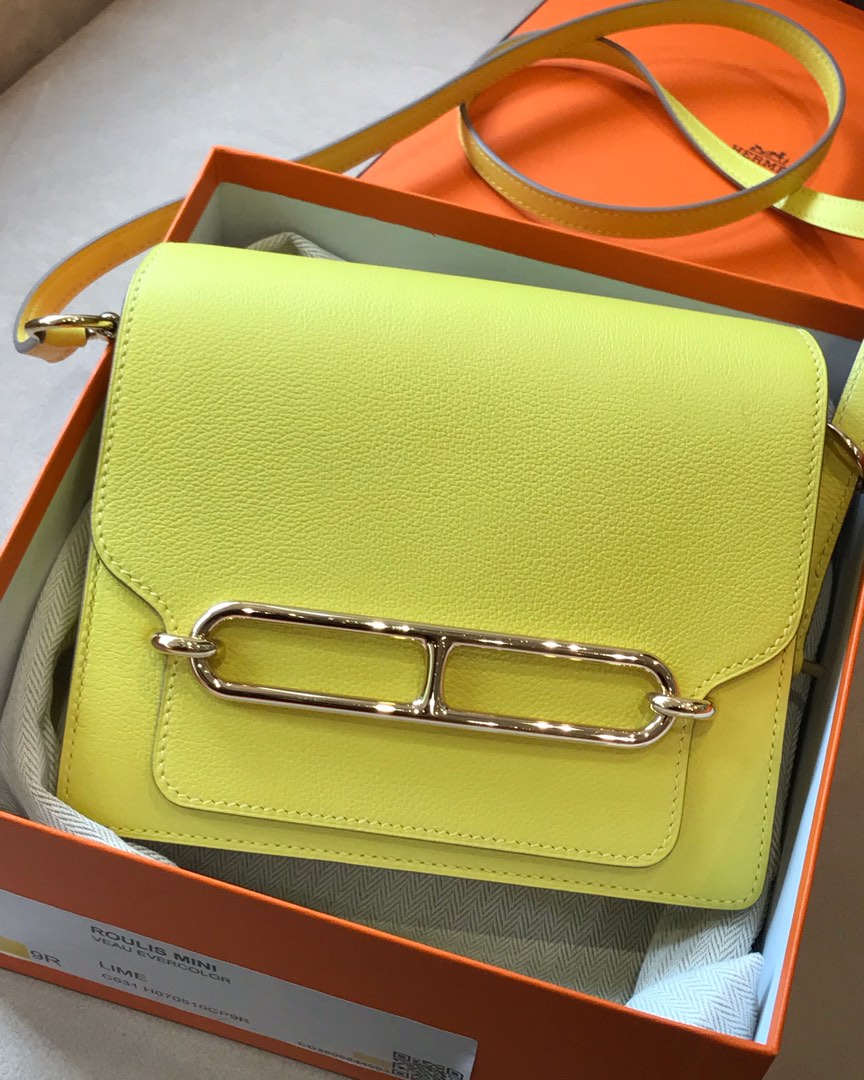 Hermes Roulis Mini, Luxury, Bags & Wallets on Carousell