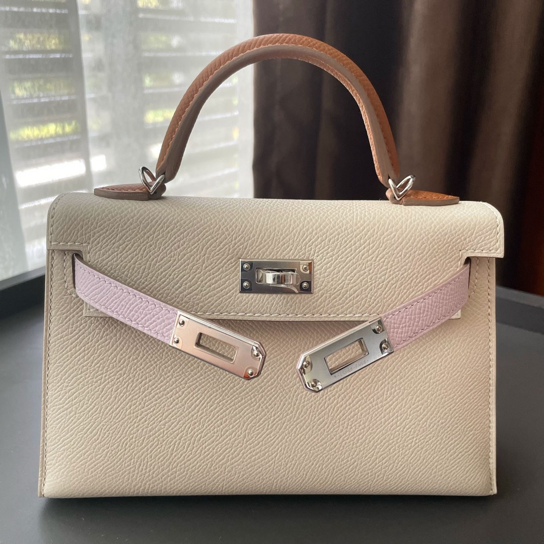 Hermès Birkin 30 Colormatic Chai, Lime, Blue Brume, Cassis Swift Leather Palladium Hardware