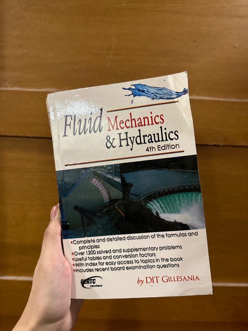 Hydraulics Book Gillesania, Hobbies & Toys, Books & Magazines