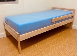 IKEA Bed Frame with customized premium mattress