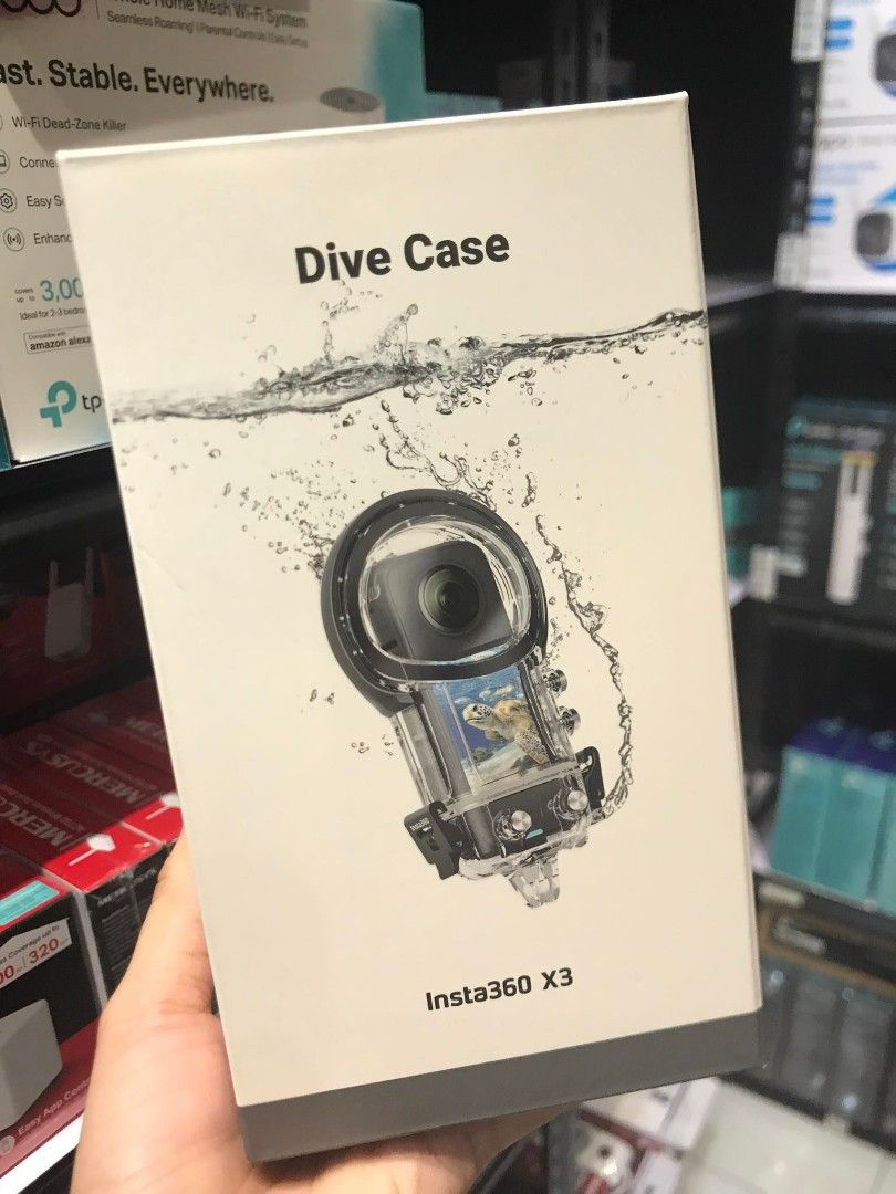 Insta360 X3 Dive Case (Category: Camera Bags & Carriers) located in Makati City. Submitted by techubstoreandaccessories (Listing ID 1220546287, Image 3). Description: Insta360 X3 Dive Case Onhand ready to ship‼️‼️ ✅BRANDNEW ORIGINAL & SEALED ✅ACTUAL PICTURE POSTED ✅ACCEPT WALK IN/PICK UP CLIENT (Mon-Fri 8am-7pm)( Saturday10am-4pm) 📍Location: Evangelista St. Makati City ✅ACCEPT BULK ORDERS WITH DISCOUNT ✅MODE OF PAYMENT: CASH/GCASH/BDO/BPI (BANK 
