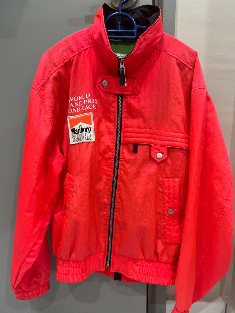 Jacket Marlboro Yamaha World GrandPrix Roadrace, Men's Fashion, Coats