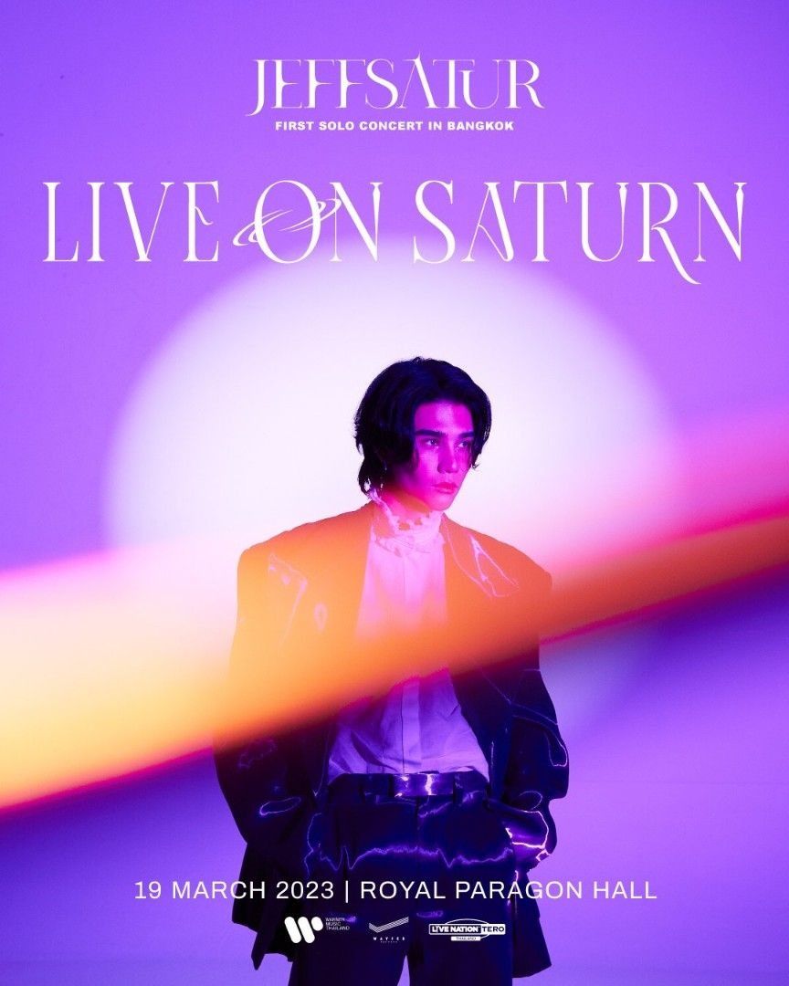 JEFF SATUR LIVE ON SATURN FIRST SOLO CONCERT IN BANGKOK, Tickets