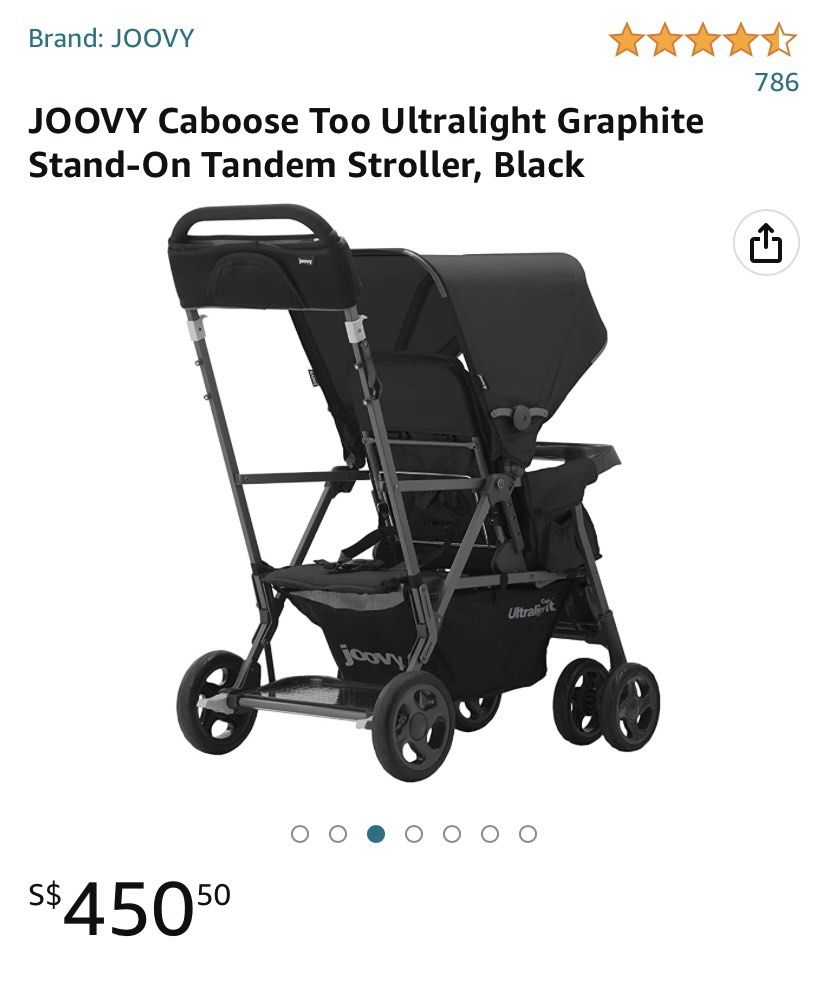 Joovy Caboose Ultralight, Babies & Kids, Going Out, Strollers on Carousell