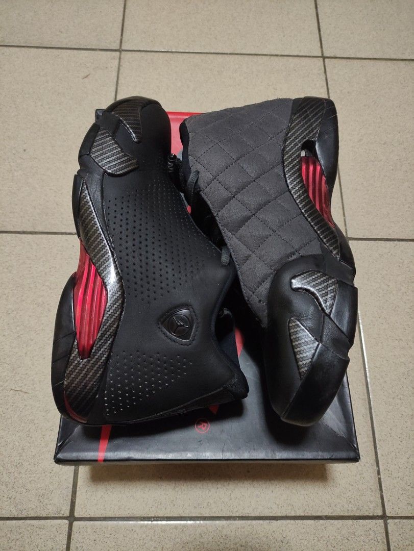 nike air jordan 14 black ferrari