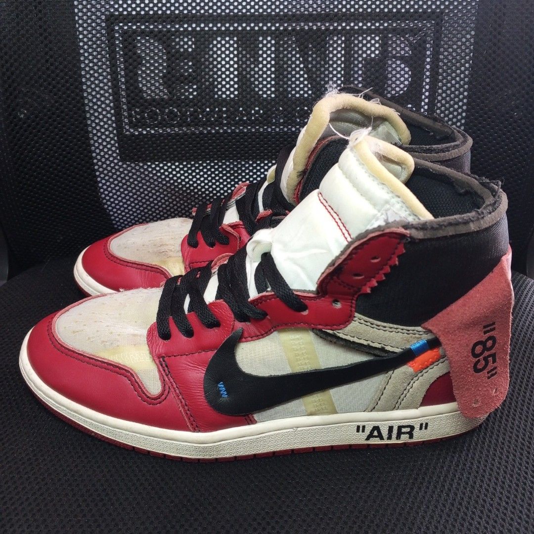 jordan 1 retro off white red