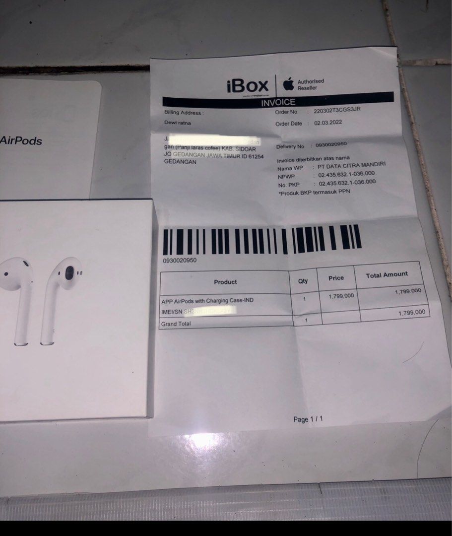 Harga airpods gen 2 ibox on sale