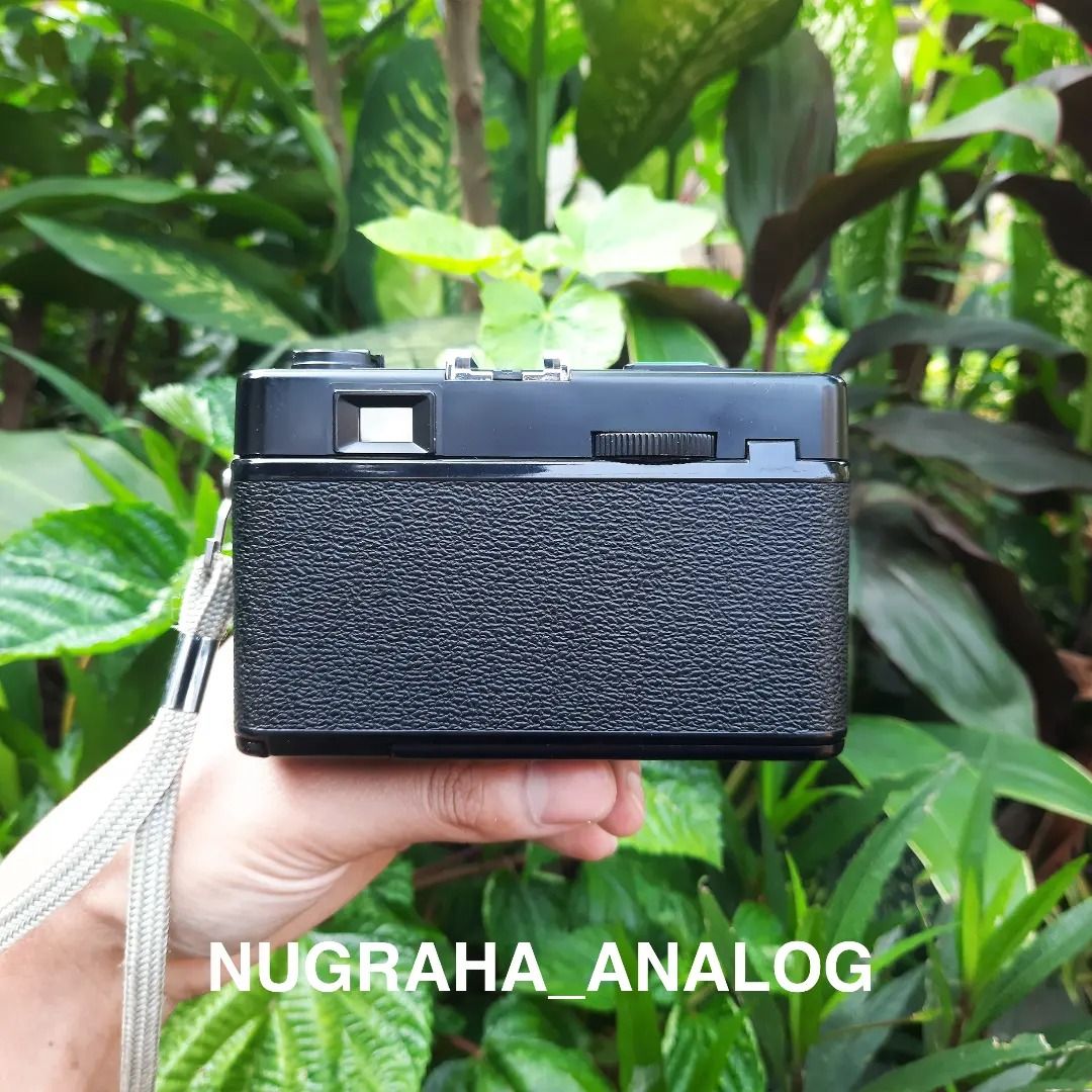 Kamera Analog Fujica M1 Hitam Original + Flash Original, Fotografi di