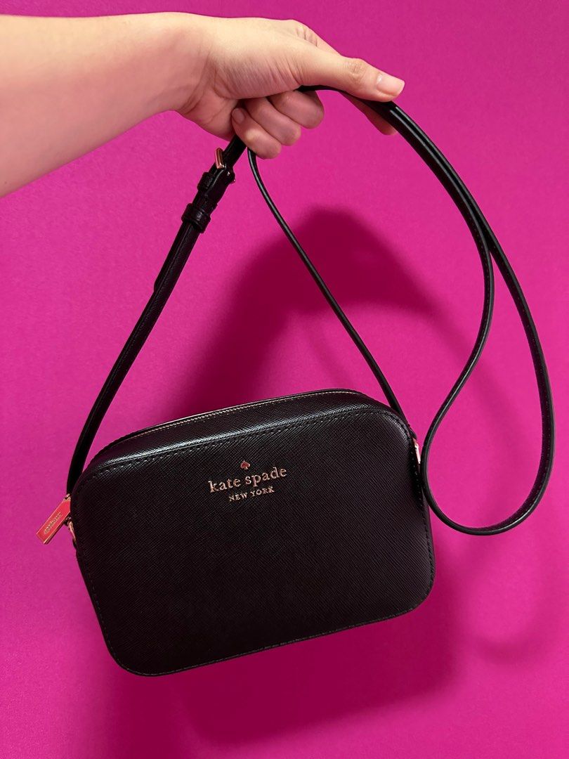 Kate Spade Staci Mini Camera Bag (Category: Luxury Bags & Wallets) located in Manila. Submitted by tdv924 (Listing ID 1220596892, Image 1). Description: Kate Spade Staci Mini Camera Bag Brand new With care card RFS: too many bags.