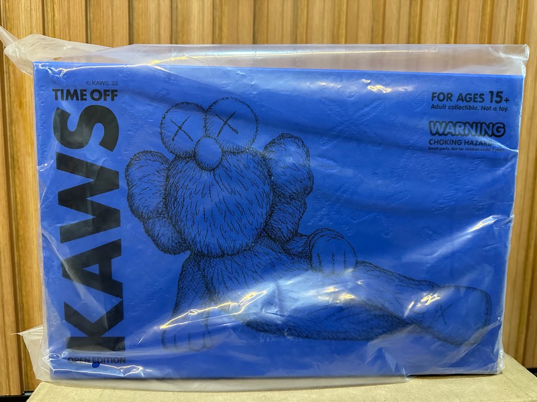 詰替え 新品未開封 KAWS TIME OFF BLUE - 通販 - axonsolution.com