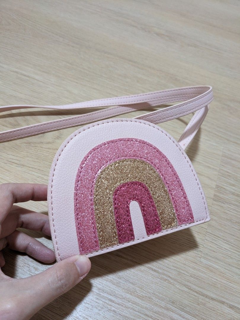 Girls top rainbow purse