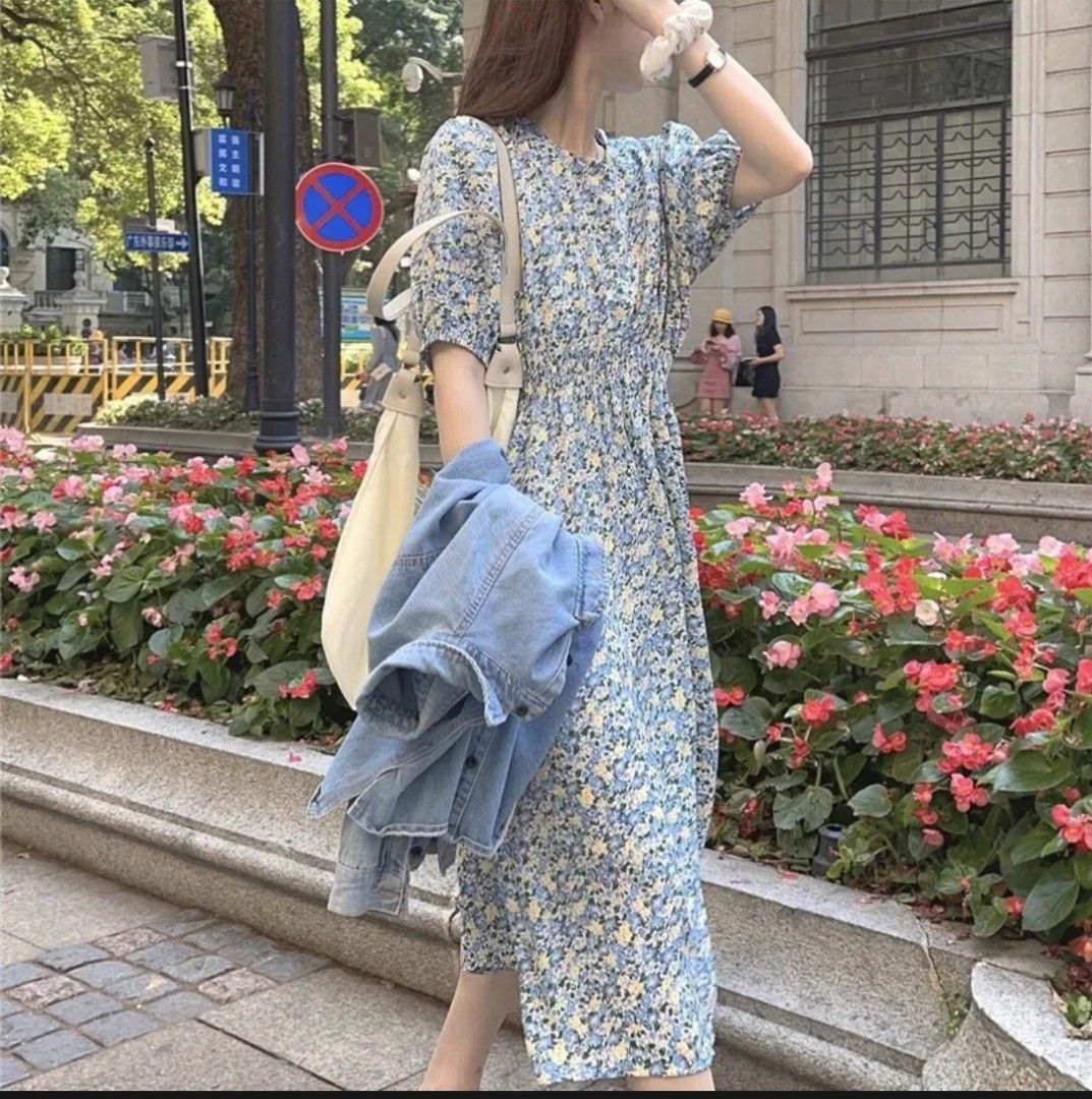 Korean flower dress shop