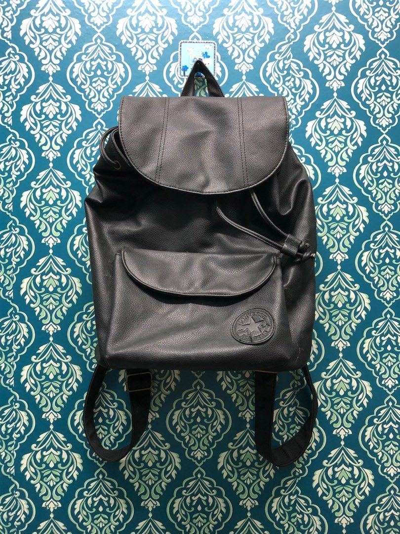Converse clearance leather backpack