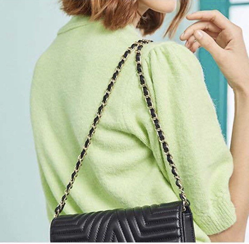 Leather Metal Chain for Handbag Purse Strap Replacement 120cm