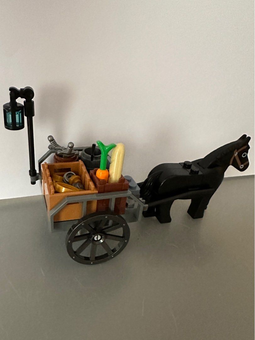 lego horse carriage wagon, Hobbies & Toys, Toys & Games on Carousell