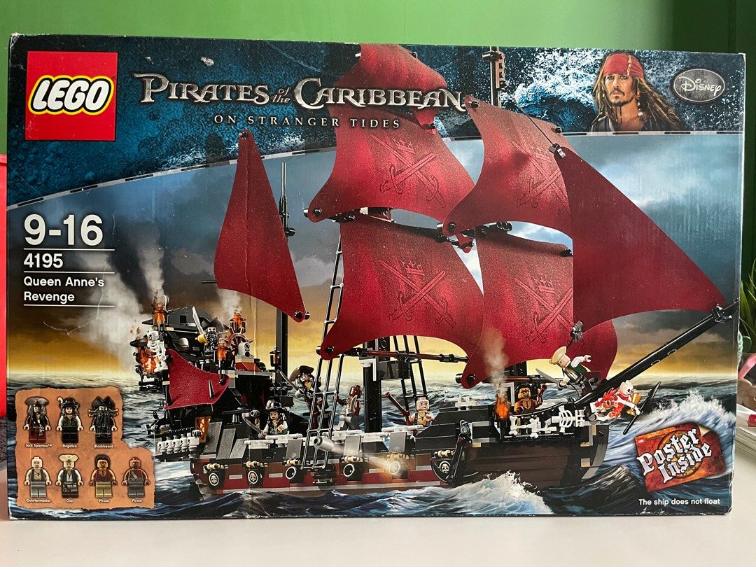 Queen anne's revenge lego pirates of the caribbean on sale