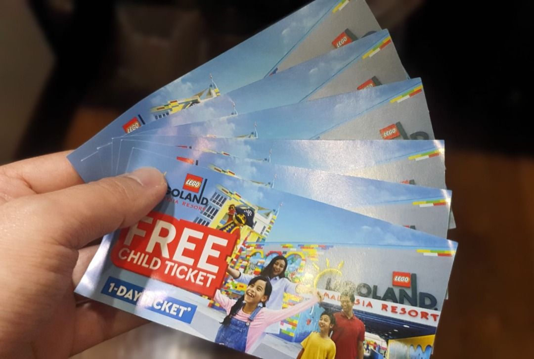 LEGOLAND Malaysia Voucher, Tickets & Vouchers, Vouchers on Carousell