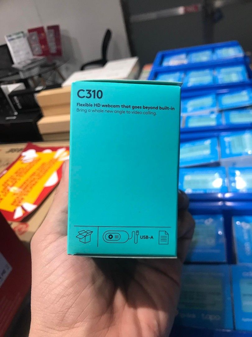 Logitech C310 HD Webcam (Category: Webcams) located in Makati City. Submitted by techubstoreandaccessories (Listing ID 1220642290, Image 3). Description: Logitech C310 HD Webcam Onhand ready to ship‼️‼️ ✅BRANDNEW ORIGINAL & SEALED ✅ACTUAL PICTURE POSTED ✅ACCEPT WALK IN/PICK UP CLIENT (Mon-Fri 8am-7pm)( Saturday10am-4pm) 📍Location: Evangelista St. Makati City ✅ACCEPT BULK ORDERS WITH DISCOUNT ✅MODE OF PAYMENT: CASH/GCASH/BDO/BPI (BANK TRANSFER) ✅