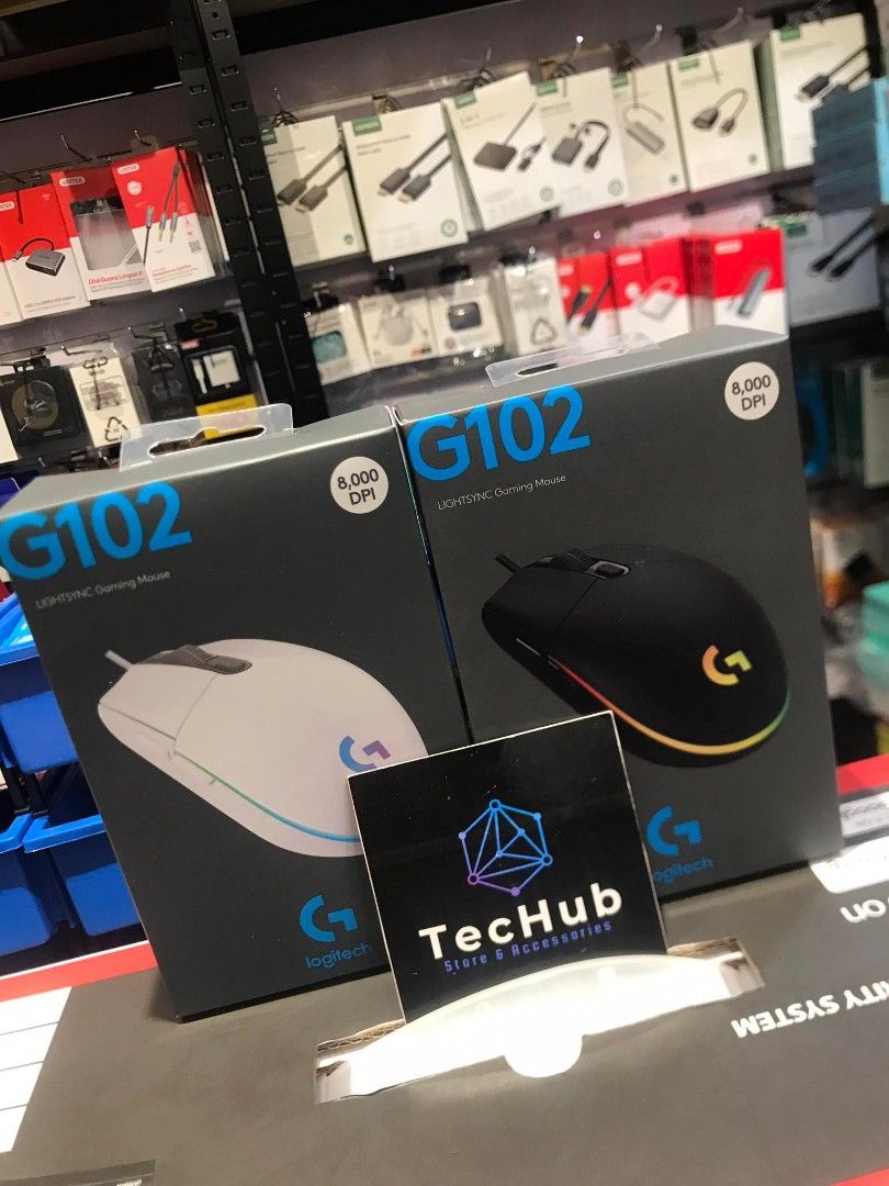 Logitech G102 LIGHTSYNC RGB Gaming Mouse Black/White (Category: Mouse & Mousepads) located in Makati City. Submitted by techubstoreandaccessories (Listing ID 1220626846, Image 2). Description: Logitech G102 LIGHTSYNC RGB Gaming Mouse Black/White Onhand ready to ship‼️‼️ ✅BRANDNEW ORIGINAL & SEALED ✅ACTUAL PICTURE POSTED ✅ACCEPT WALK IN/PICK UP CLIENT (Mon-Fri 8am-7pm)( Saturday10am-4pm) 📍Location: Evangelista St. Makati City ✅ACCEPT BULK ORDERS 