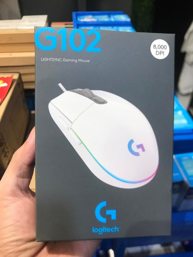 Logitech G102 LIGHTSYNC RGB Gaming Mouse White (Category: Mouse & Mousepads) located in Makati City. Submitted by techubstoreandaccessories (Listing ID 1220644702, Image 1). Description: Logitech G102 LIGHTSYNC RGB Gaming Mouse White Onhand ready to ship‼️‼️ ✅BRANDNEW ORIGINAL & SEALED ✅ACTUAL PICTURE POSTED ✅ACCEPT WALK IN/PICK UP CLIENT (Mon-Fri 8am-7pm)( Saturday10am-4pm) 📍Location: Evangelista St. Makati City ✅ACCEPT BULK ORDERS WITH DISCOUN