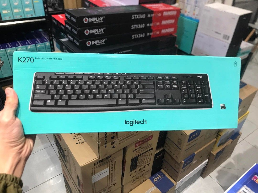 Logitech K270 Wireless Keyboard on Carousell