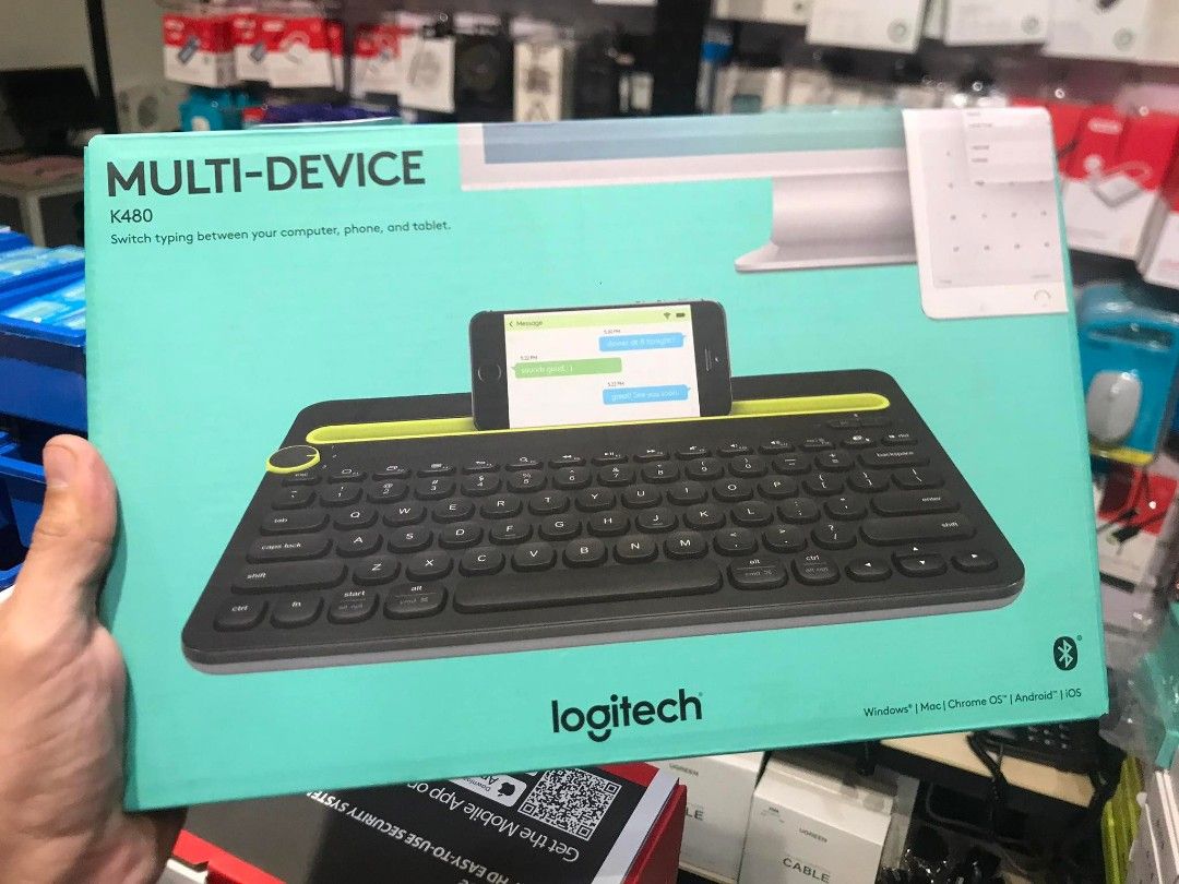 Logitech K480 Bluetooth Multi-Device Keyboard (Black) (Category: Computer Keyboard) located in Makati City. Submitted by techubstoreandaccessories (Listing ID 1220707517, Image 1). Description: Logitech K480 Bluetooth Multi-Device Keyboard (Black) Onhand ready to ship‼️‼️ ✅BRANDNEW ORIGINAL & SEALED ✅ACTUAL PICTURE POSTED ✅ACCEPT WALK IN/PICK UP CLIENT (Mon-Fri 8am-7pm)( Saturday10am-4pm) 📍Location: Evangelista St. Makati City ✅ACCEPT BULK ORDER