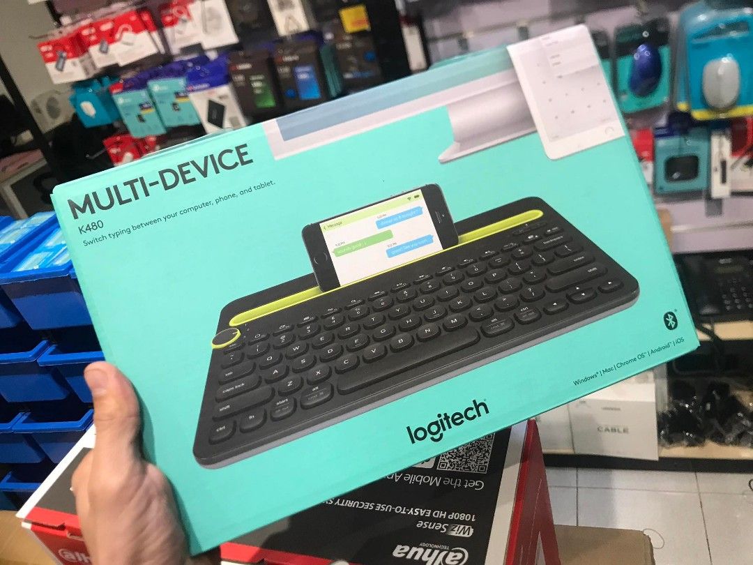 Logitech K480 Bluetooth Multi-Device Keyboard (Black) (Category: Computer Keyboard) located in Makati City. Submitted by techubstoreandaccessories (Listing ID 1220707517, Image 3). Description: Logitech K480 Bluetooth Multi-Device Keyboard (Black) Onhand ready to ship‼️‼️ ✅BRANDNEW ORIGINAL & SEALED ✅ACTUAL PICTURE POSTED ✅ACCEPT WALK IN/PICK UP CLIENT (Mon-Fri 8am-7pm)( Saturday10am-4pm) 📍Location: Evangelista St. Makati City ✅ACCEPT BULK ORDER
