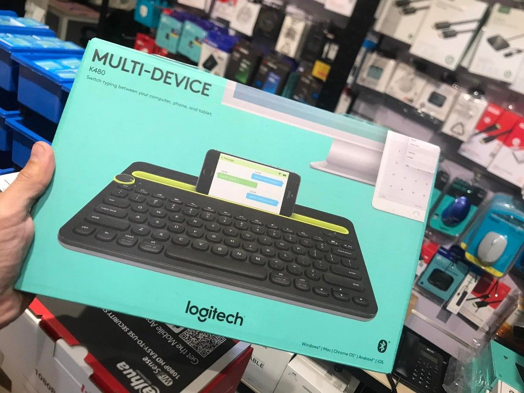 Logitech K480 Bluetooth Multi-Device Keyboard (Black) (Category: Computer Keyboard) located in Makati City. Submitted by techubstoreandaccessories (Listing ID 1220707517, Image 2). Description: Logitech K480 Bluetooth Multi-Device Keyboard (Black) Onhand ready to ship‼️‼️ ✅BRANDNEW ORIGINAL & SEALED ✅ACTUAL PICTURE POSTED ✅ACCEPT WALK IN/PICK UP CLIENT (Mon-Fri 8am-7pm)( Saturday10am-4pm) 📍Location: Evangelista St. Makati City ✅ACCEPT BULK ORDER