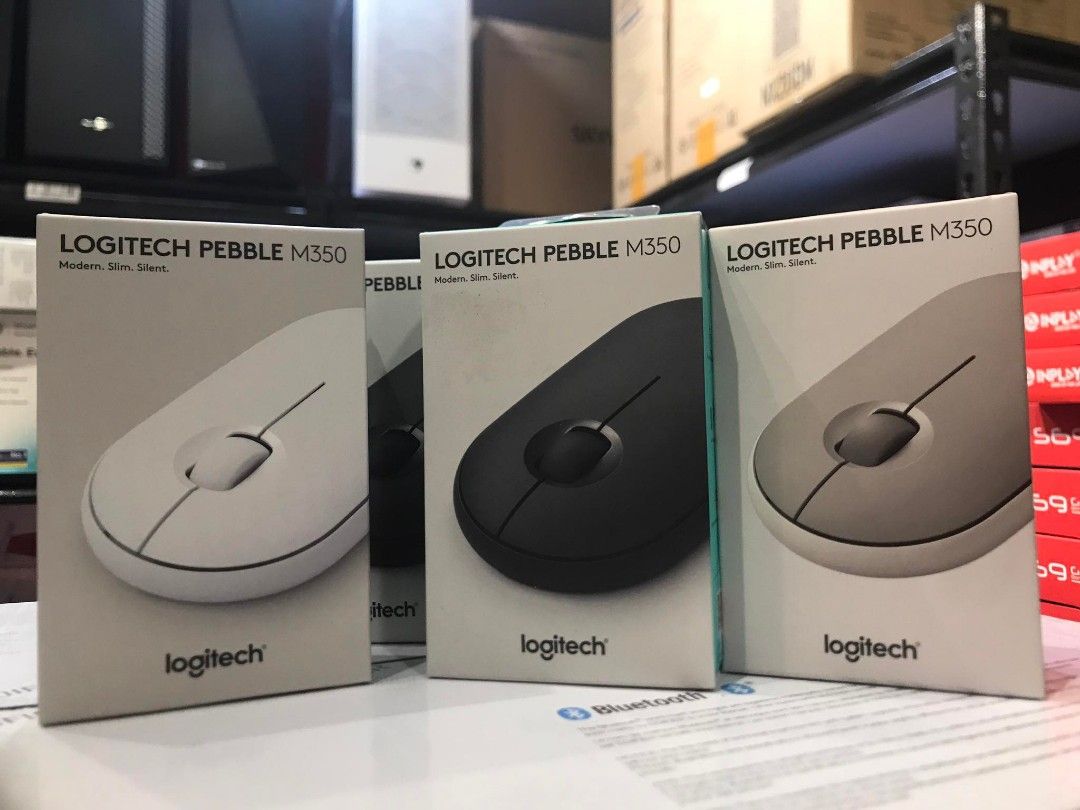 Logitech M350 Wireless Mouse Pebble Graphite With Bluetooth (Category: Mouse & Mousepads) located in Makati City. Submitted by techubstoreandaccessories (Listing ID 1220558764, Image 3). Description: Logitech M350 Wireless Mouse Pebble Graphite With Bluetooth also available in Sand & Off-White Onhand ready to ship‼️‼️ ✅BRANDNEW ORIGINAL & SEALED ✅ACTUAL PICTURE POSTED ✅ACCEPT WALK IN/PICK UP CLIENT (Mon-Fri 8am-7pm)( Saturday10am-4pm) 📍Location: