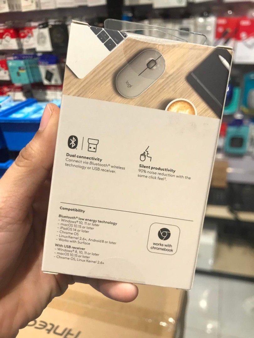 Logitech M350 Wireless Mouse Pebble Sand With Bluetooth (Category: Mouse & Mousepads) located in Makati City. Submitted by techubstoreandaccessories (Listing ID 1220558964, Image 3). Description: Logitech M350 Wireless Mouse Pebble Sand With Bluetooth also available in Graphite & Off-White Onhand ready to ship‼️‼️ ✅BRANDNEW ORIGINAL & SEALED ✅ACTUAL PICTURE POSTED ✅ACCEPT WALK IN/PICK UP CLIENT (Mon-Fri 8am-7pm)( Saturday10am-4pm) 📍Location: Eva