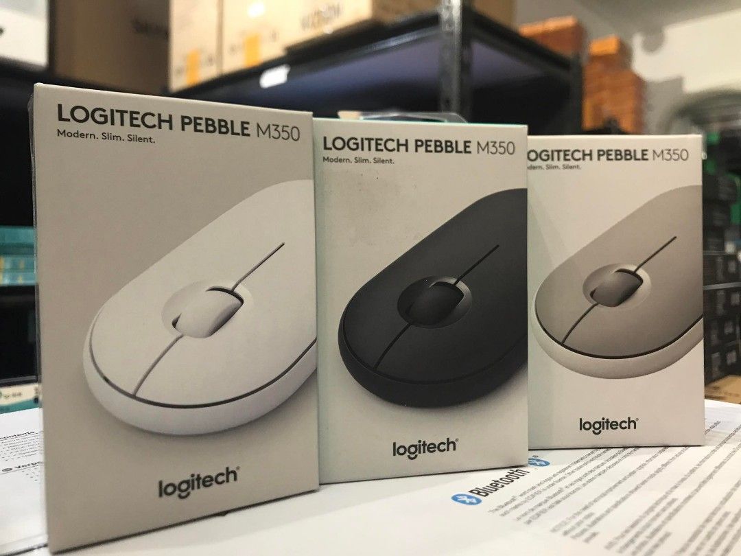 Logitech M350 Wireless Mouse Pebble Graphite With Bluetooth (Category: Mouse & Mousepads) located in Makati City. Submitted by techubstoreandaccessories (Listing ID 1220559241, Image 2). Description: Logitech M350 Wireless Mouse Pebble Graphite With Bluetooth also available in Sand & Off-White Onhand ready to ship‼️‼️ ✅BRANDNEW ORIGINAL & SEALED ✅ACTUAL PICTURE POSTED ✅ACCEPT WALK IN/PICK UP CLIENT (Mon-Fri 8am-7pm)( Saturday10am-4pm) 📍Location: