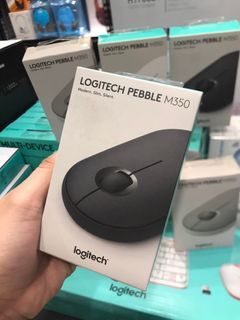 Logitech M350 Wireless Mouse Pebble Graphite With Bluetooth