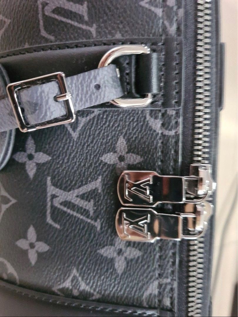 Louis Vuitton City Keepall Handbag Monogram Eclipse and Monogram Eclip –  EliteLaza