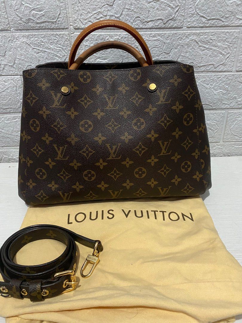 M41056 Louis Vuitton 2014 Monogram Canvas Montaigne Bag MM