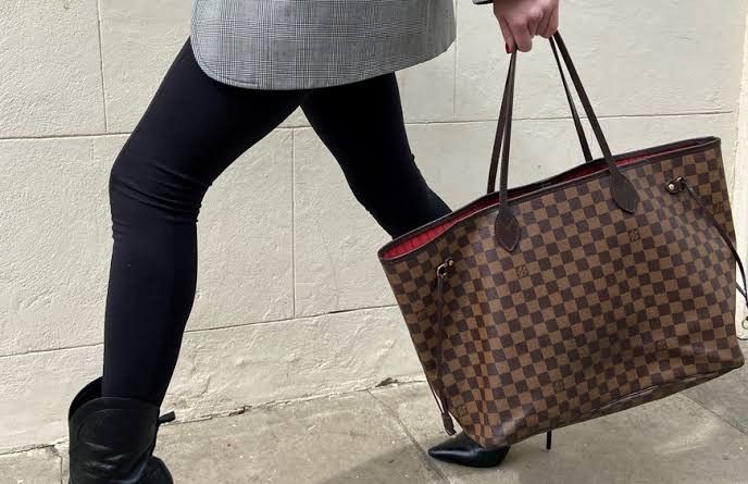 Neverfull MM Damier Ebene Canvas - Handbags