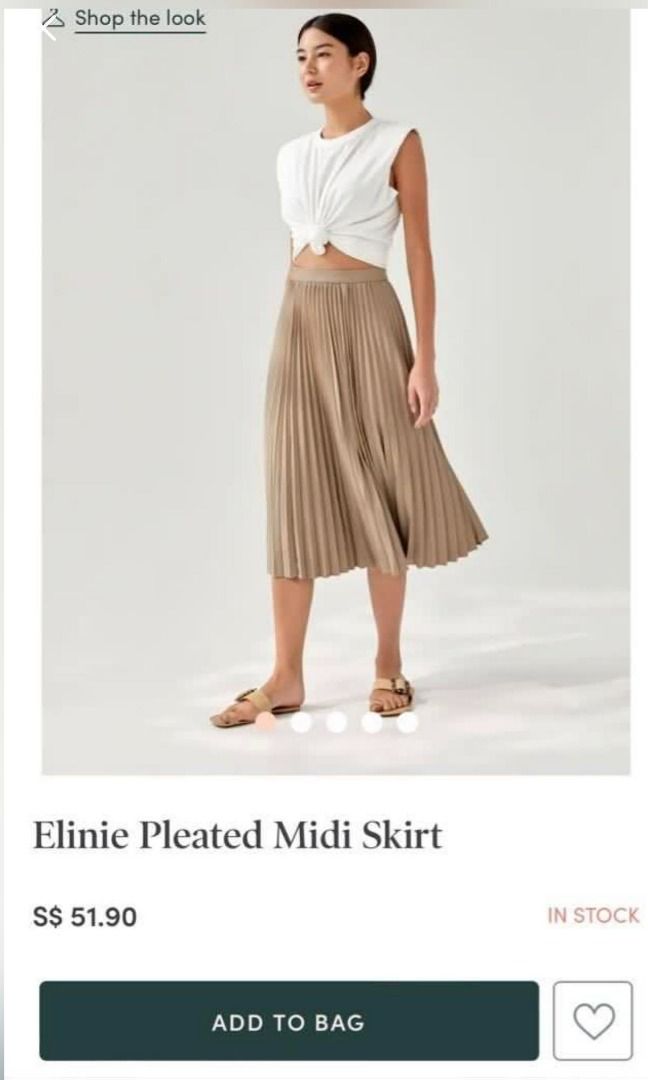 High waisted midi skirt camel discount
