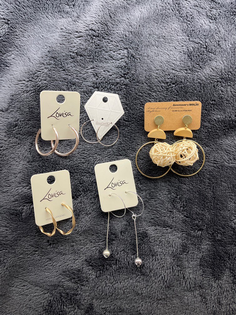 Lovisa Earrings, Women's Fashion, Jewelry & Organisers, Earrings on