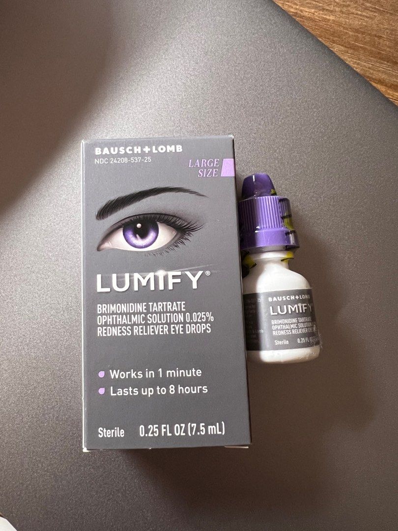 LUMIFY eye drops, Beauty & Personal Care, Vision Care on Carousell