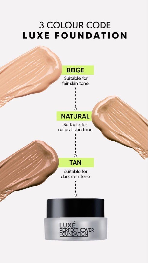 Luxe foundation hot sale