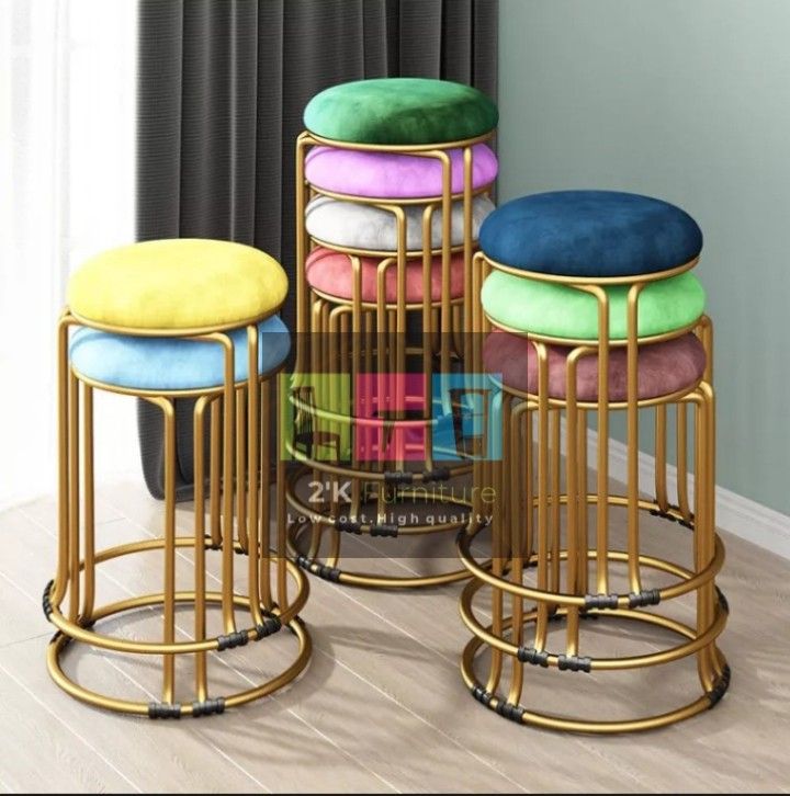 Luxury stackable low stool on Carousell