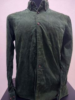 (M) UNIQLO Corduroy Kemeja