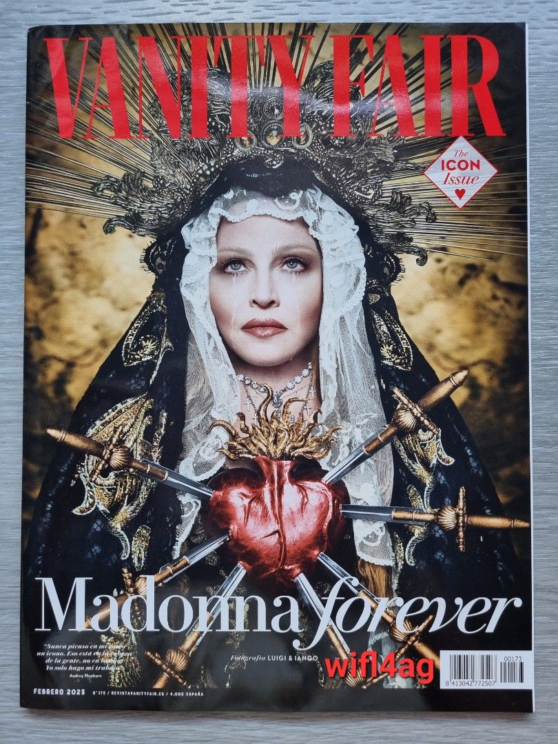 木更津 マドンナ VANITY FAIR Madonna forever Spain 本・音楽・ゲーム 