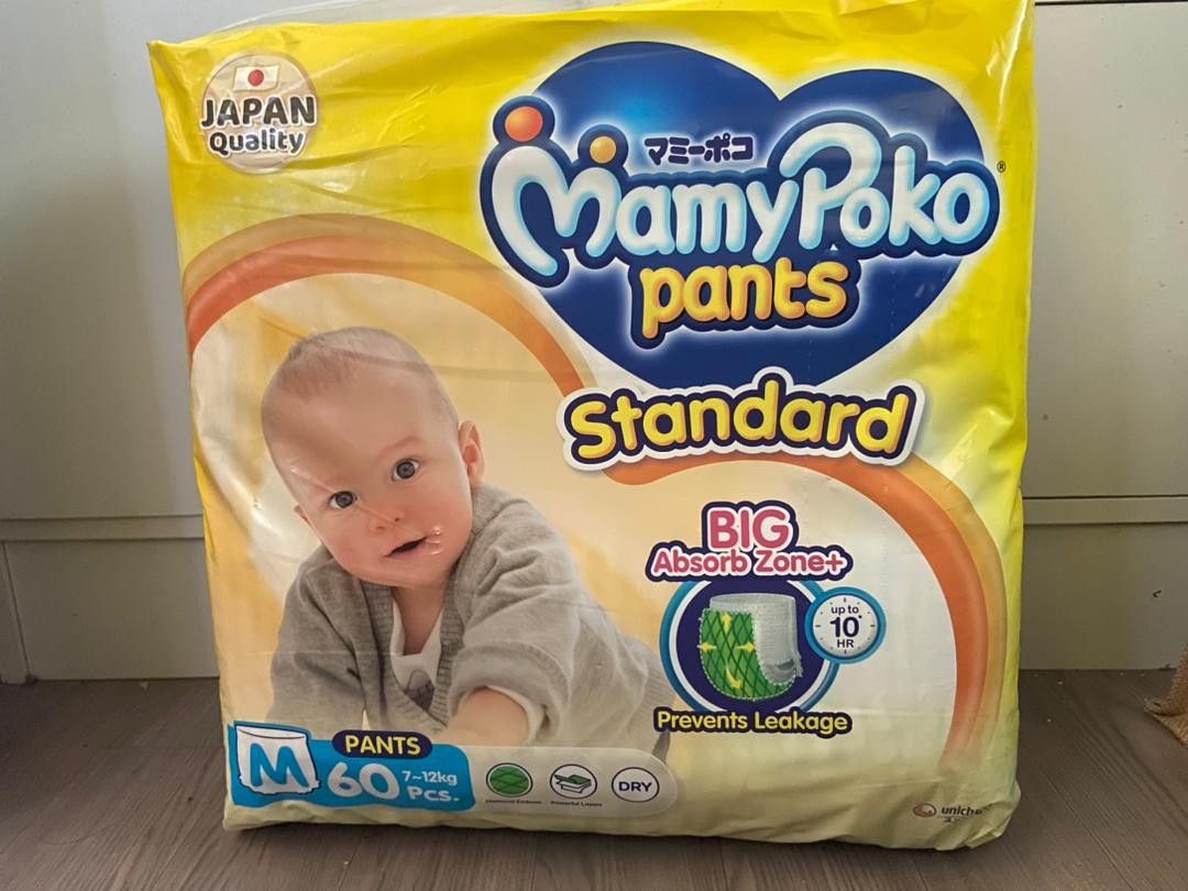 MamyPoko Pants Extra Absorb Diaper- Medium Size Pack of 6+6+6+6 Diaper (M-6+6+6+6)  - M - Price History