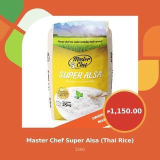 MASTER CHEF SUPER ALSA THAI RICE 25KG