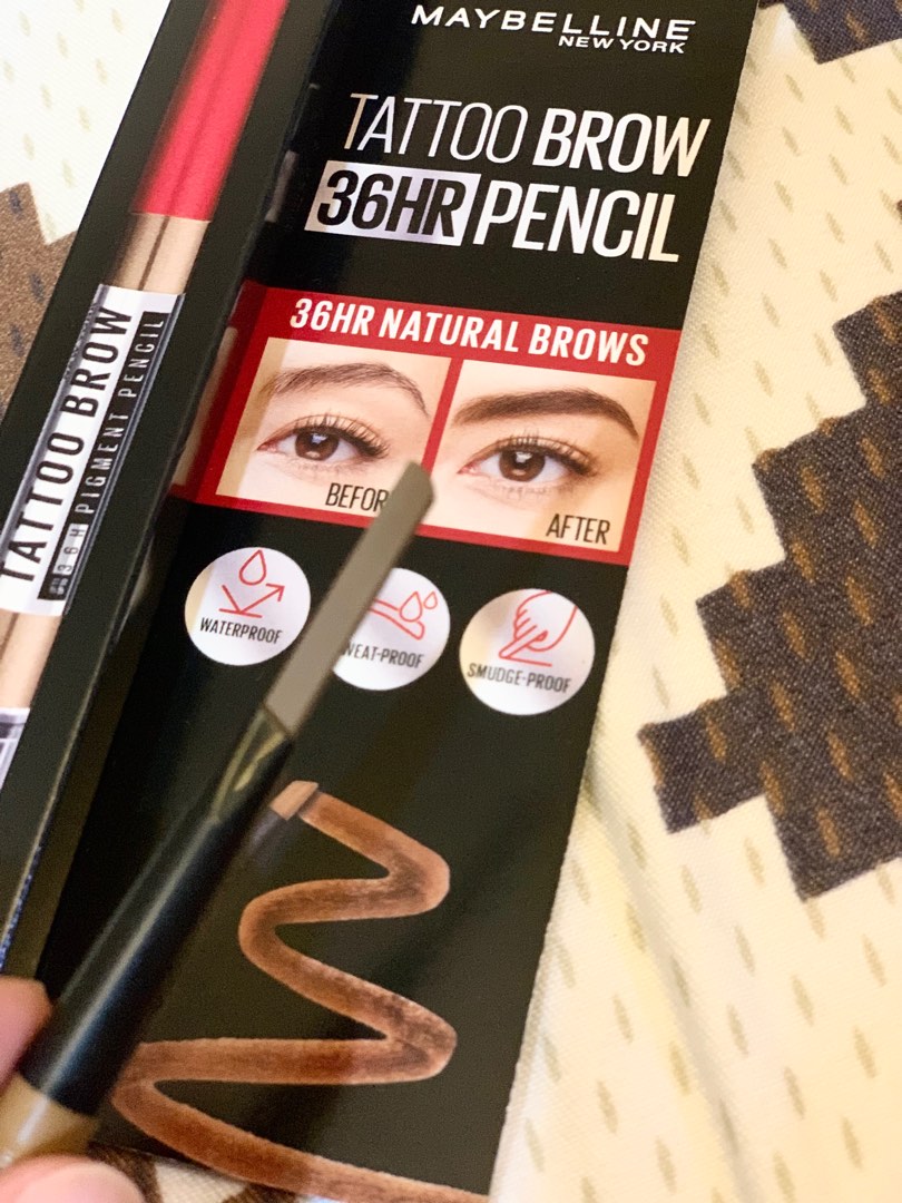 MAYBELLINE Tattoo Brow Pencil on Carousell