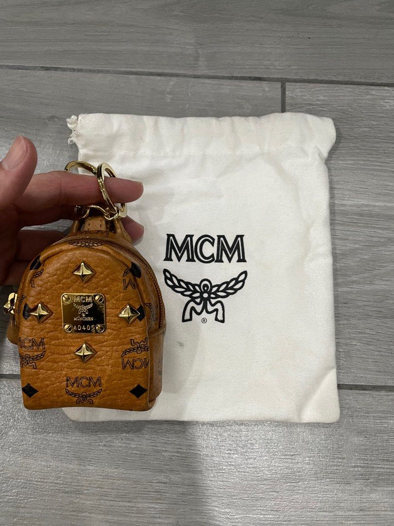 Mcm Mini Backpack Keychain