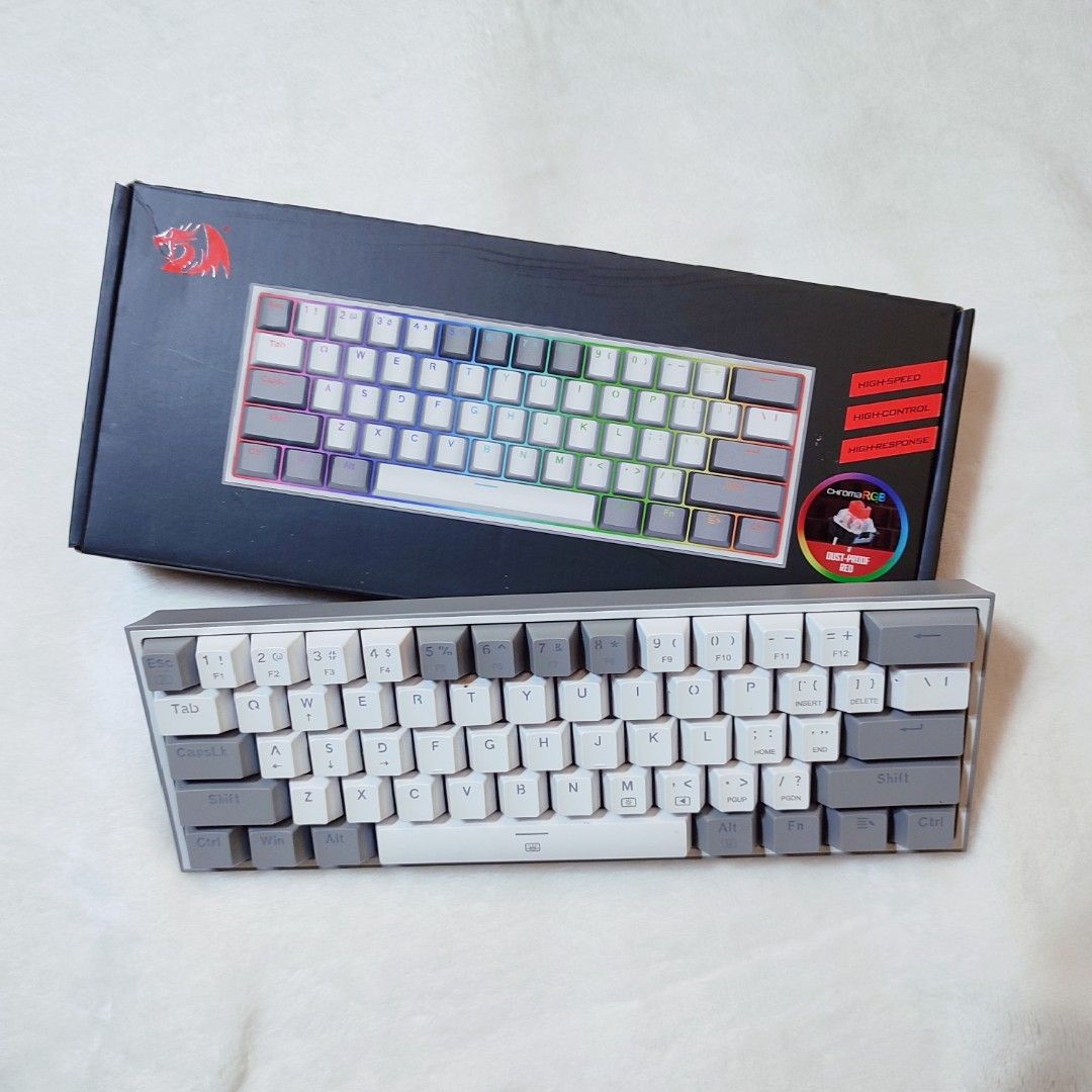 Mechanical Keyboard (Reddragon Fizz 60%), Computers & Tech, Parts ...