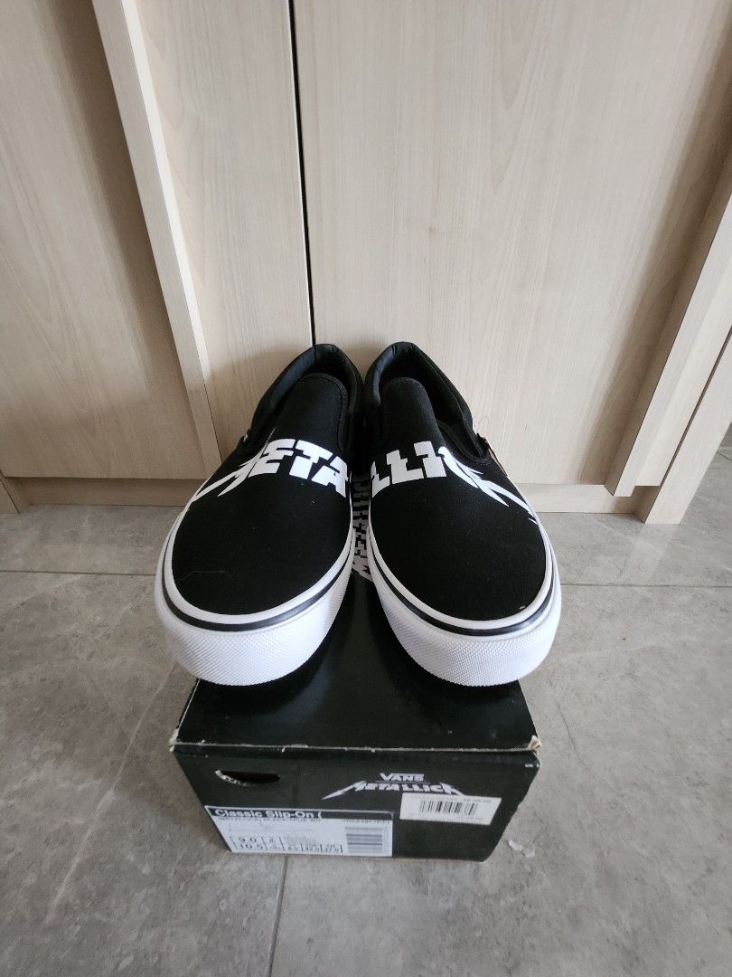 Metallica Vans Slip On US9